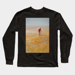 Making Lines In The Sand Long Sleeve T-Shirt